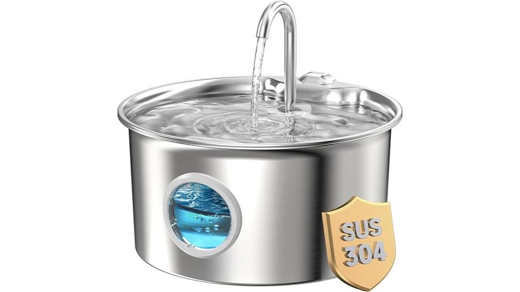 stainless steel 88oz fountain