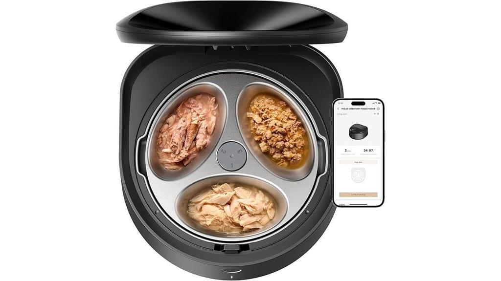 stainless steel cat feeder