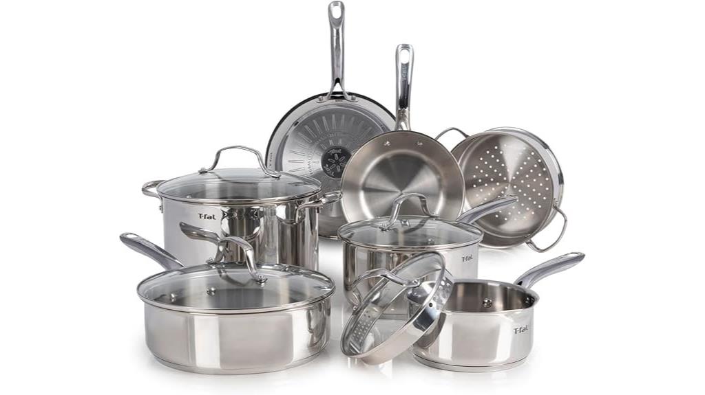 stainless steel cookware set