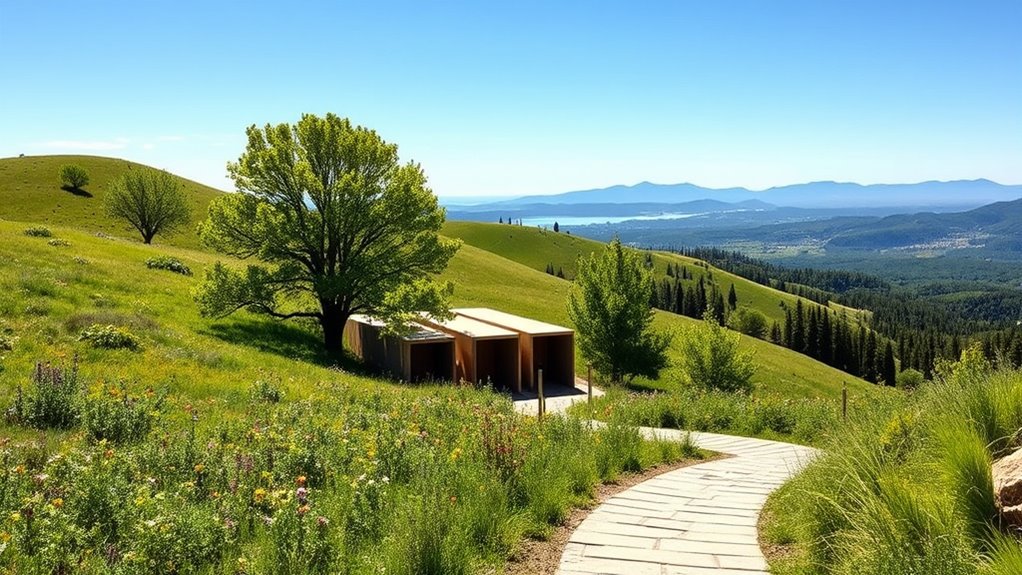 strategic eco friendly restroom placement