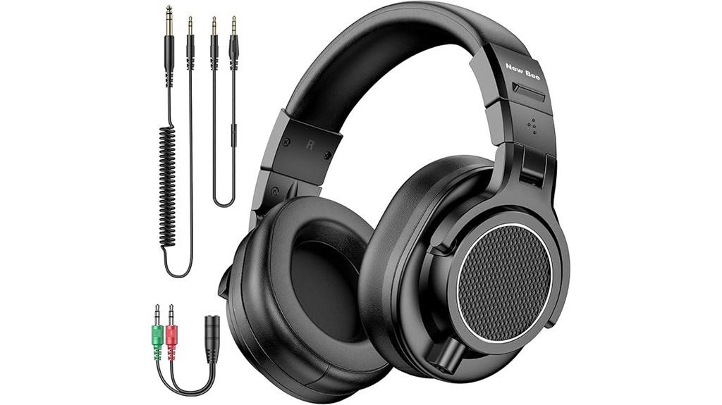 studio headphones with large drivers