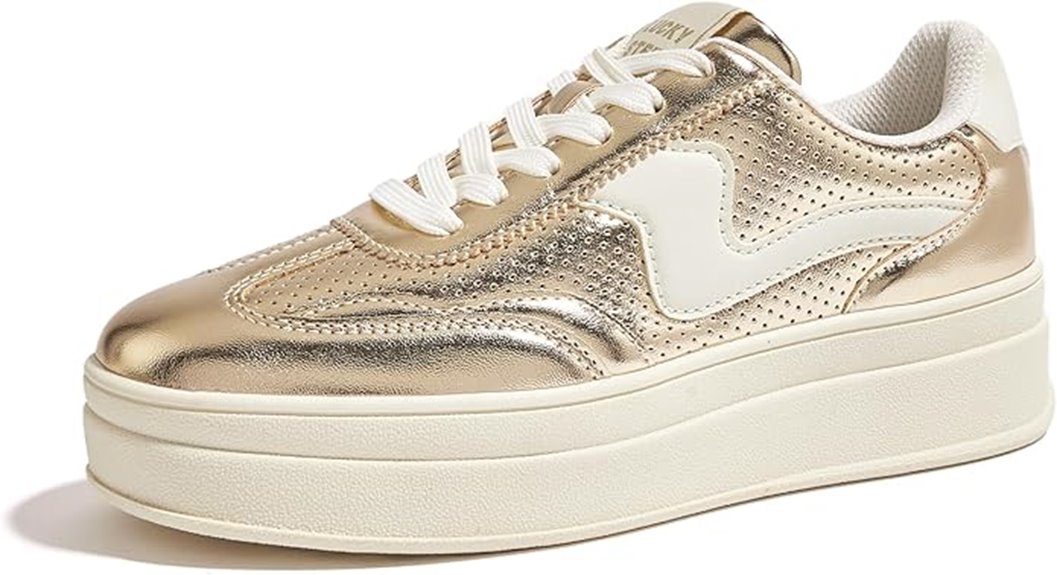 stylish women s platform sneakers