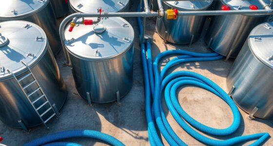 tank pressure hose runs
