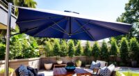 top durable stylish patio umbrellas