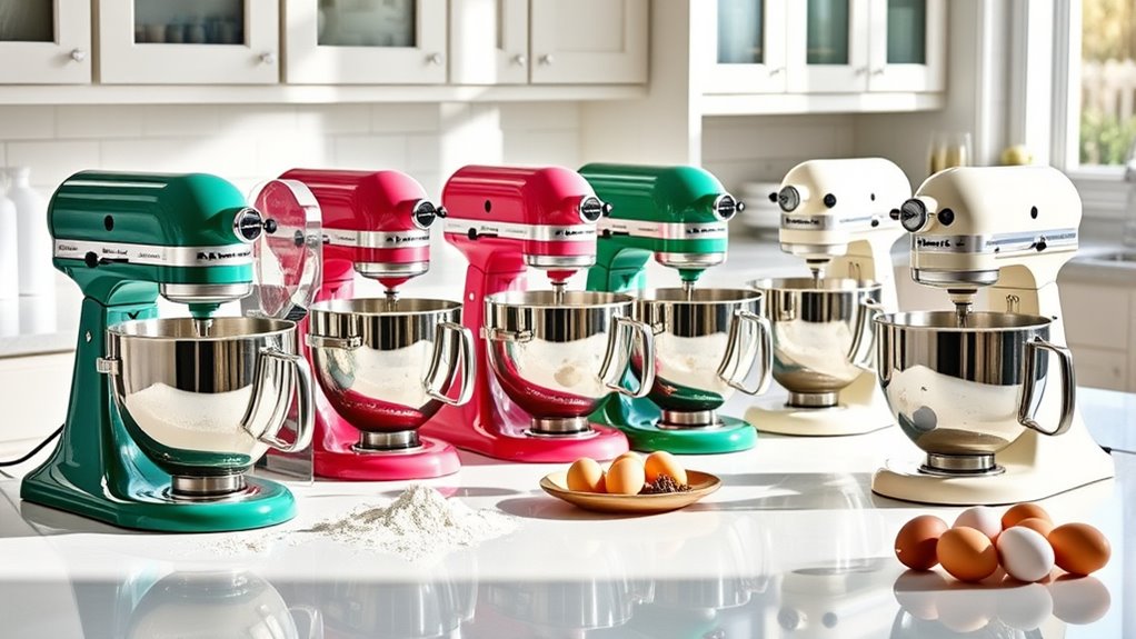 top high end baking mixers