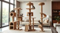 top luxury cat play structures