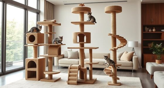 top luxury cat play structures