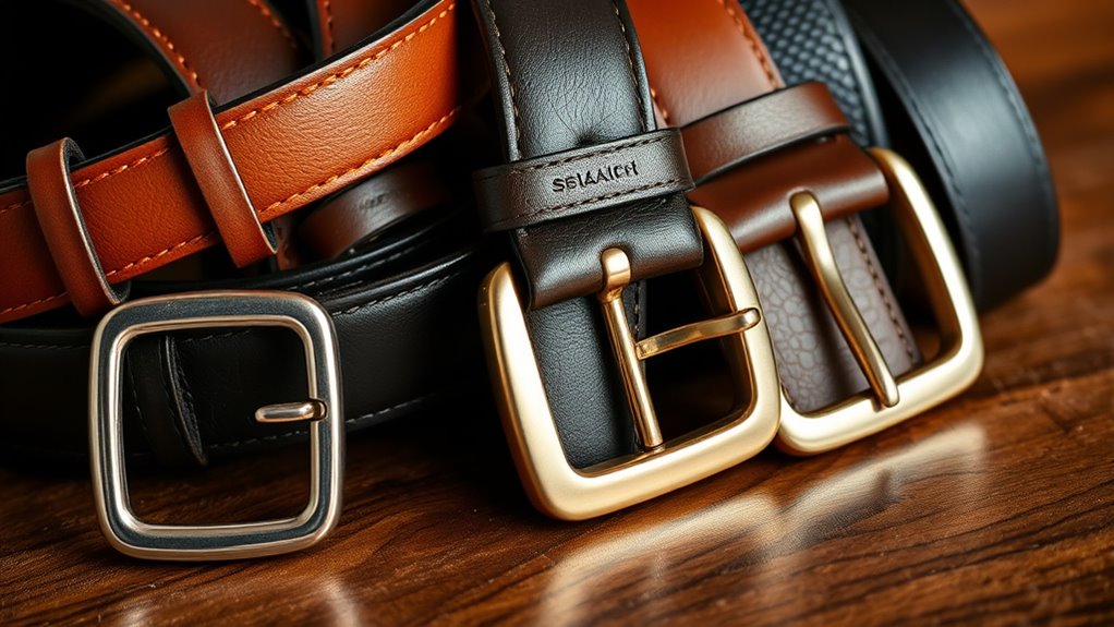 top luxury men s leather belts