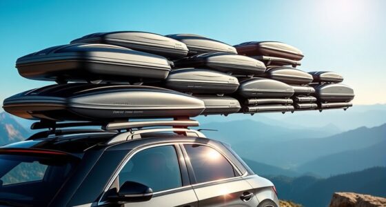 top luxury roof cargo boxes