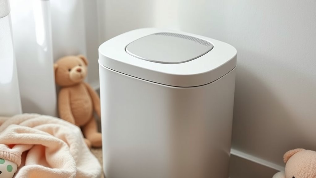 top odor controlling diaper pails
