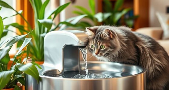 top premium cat water fountains