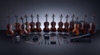 top premium electric violin kits