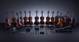 top premium electric violin kits