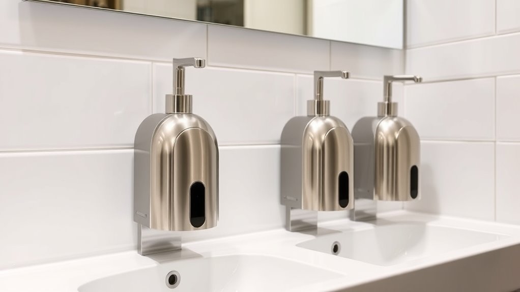 touchless dispensers promote hygiene