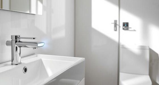 touchless faucet and hardware