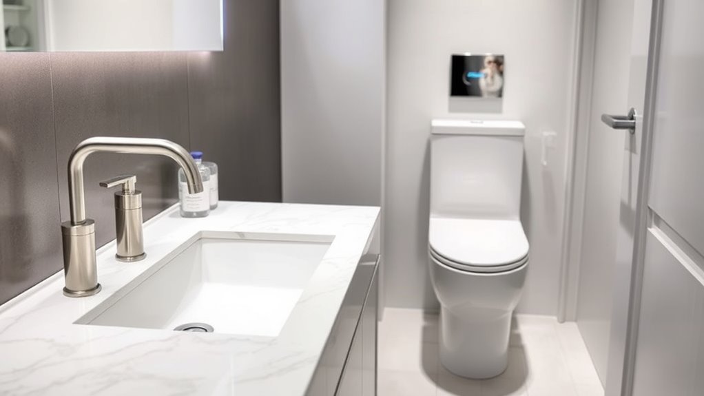 touchless hygiene and efficiency