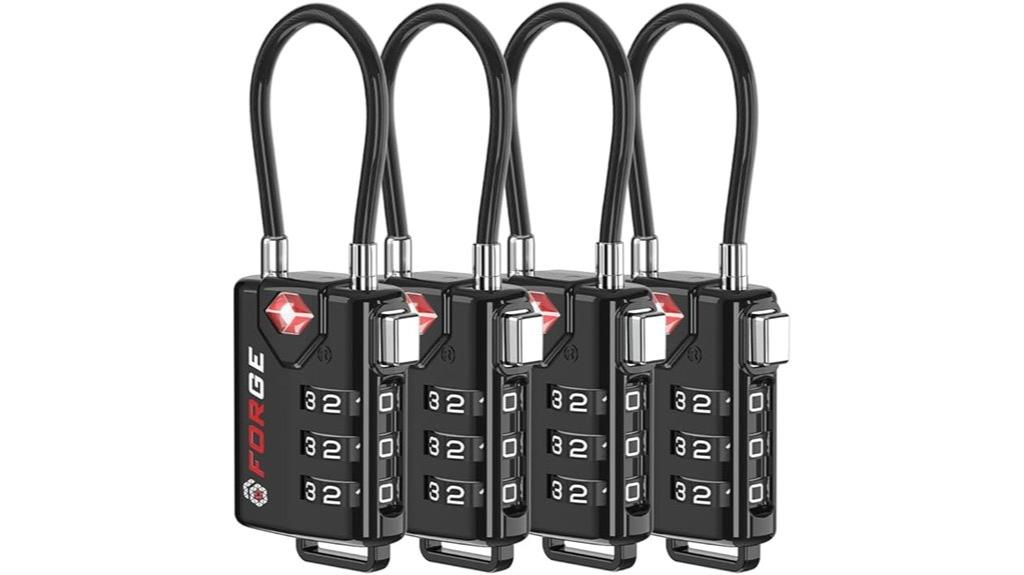 tsa approved re settable locks