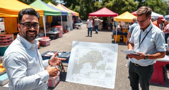 vendor responsibilities on site
