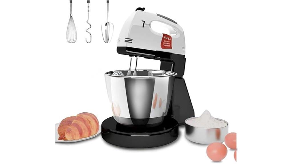 versatile 7 speed stand mixer