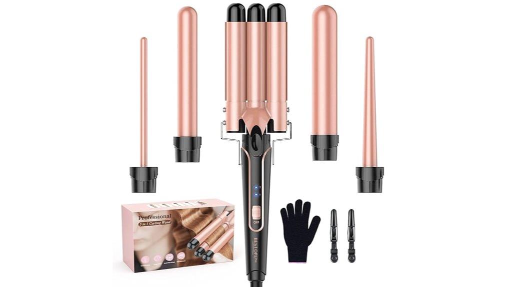 versatile waver curling wand