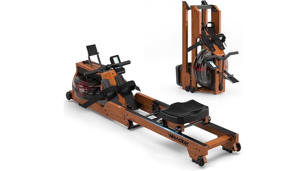 water powered indoor rowing