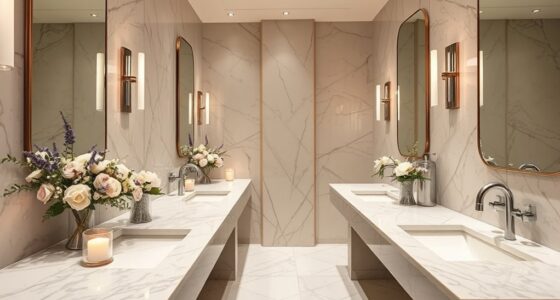 wedding restroom sensory experience