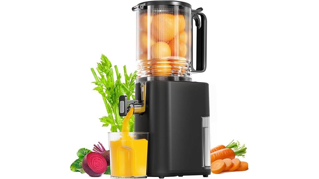 wide feed juicer