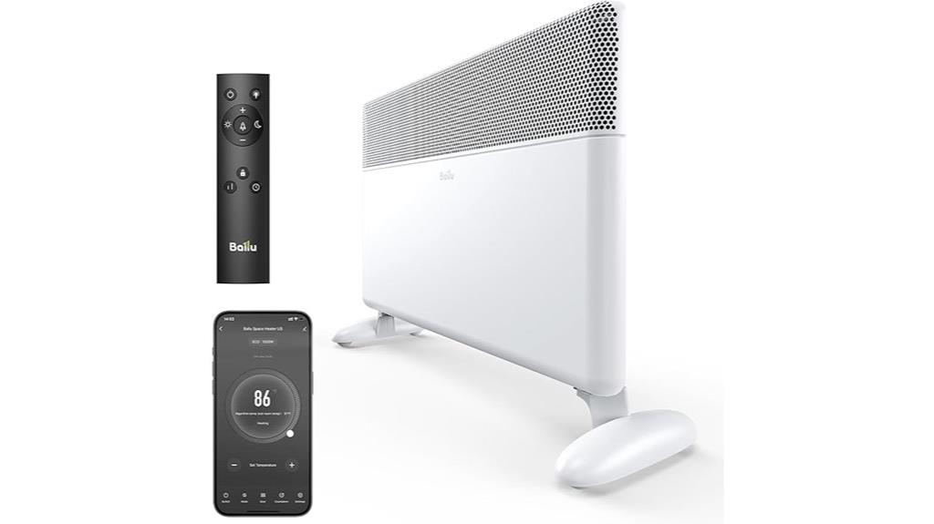 wifi controlled convection heater