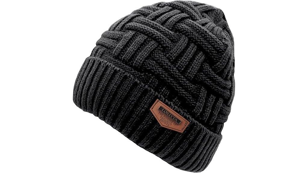 winter men s knit beanie