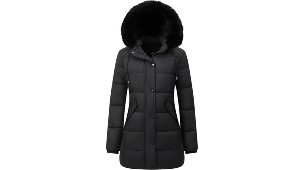 women s long waterproof parka