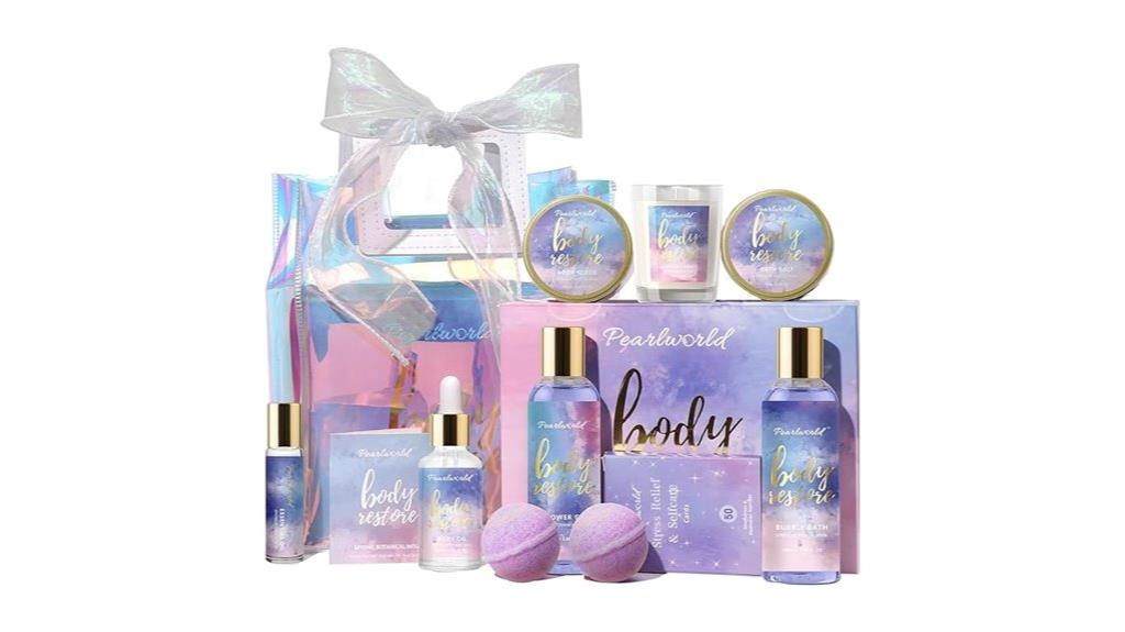 women s spa gift set