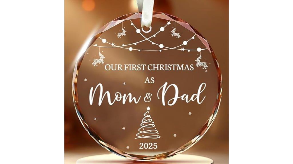 first christmas parents ornament
