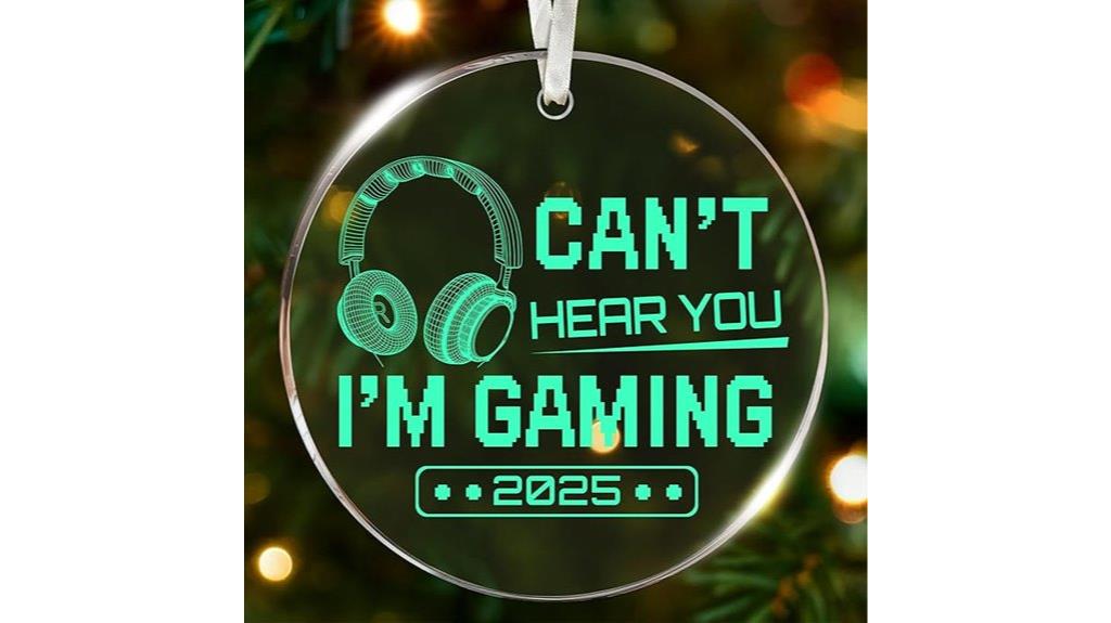 gamer themed christmas tree ornaments