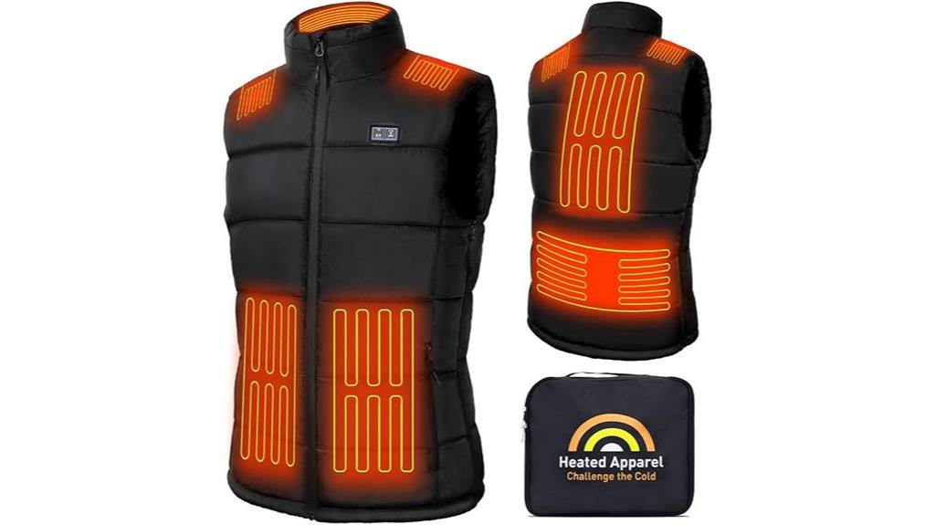 heated battery powered vest