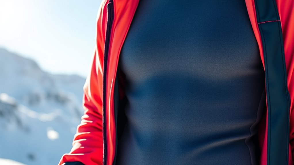 material warmth moisture wick fit