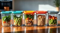 top glass meal prep containers