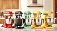 top kitchenaid mixer colors