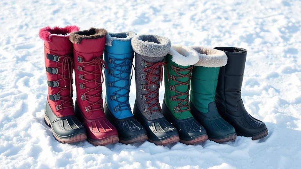 top women s waterproof snow boots