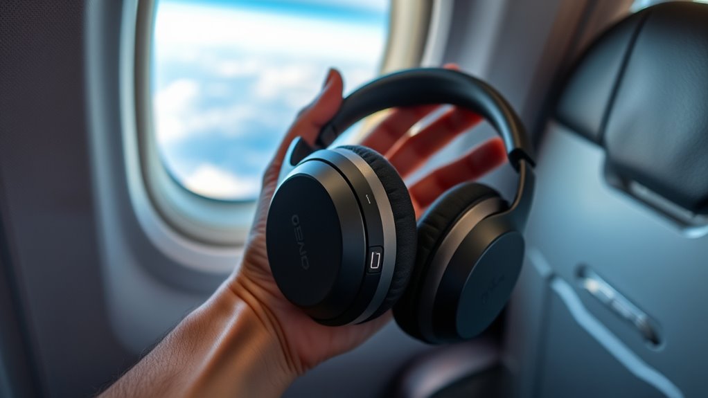 travel noise canceling comfort features