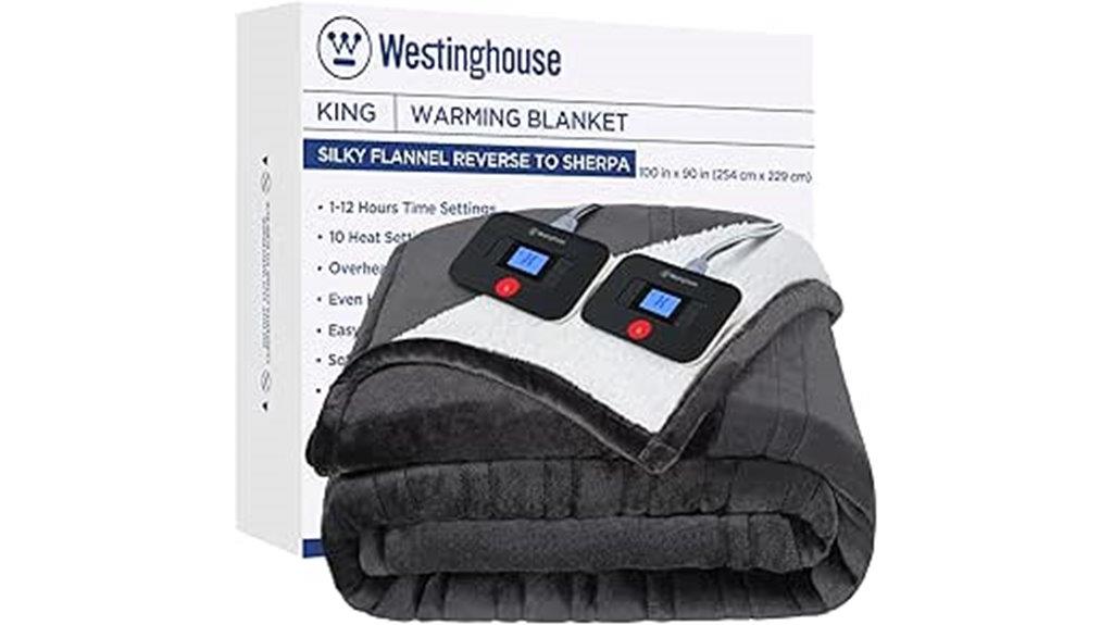 westinghouse king blanket heating