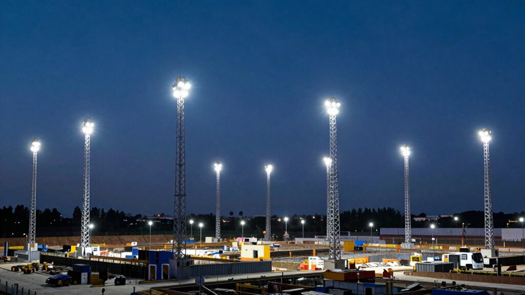 adjustable reliable construction lighting