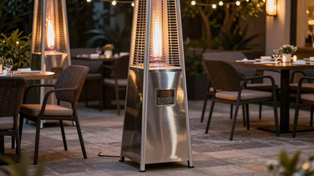 choosing efficient patio heaters
