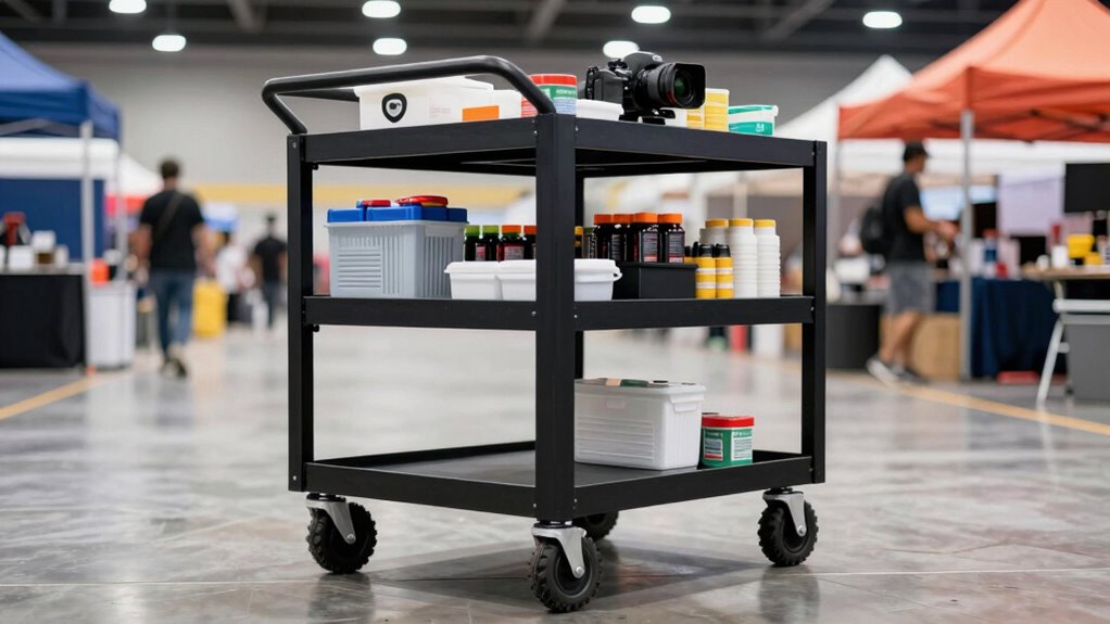 choosing sturdy spacious cart