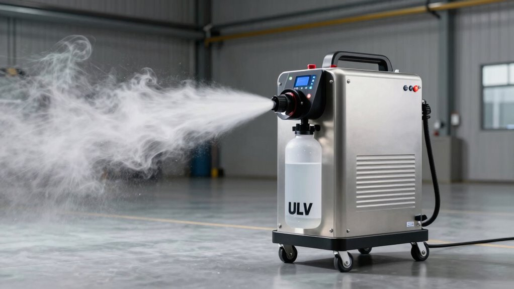 disinfectant fogger selection factors