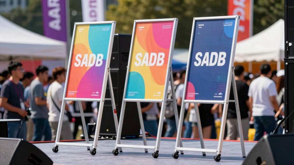 durable portable stable signage