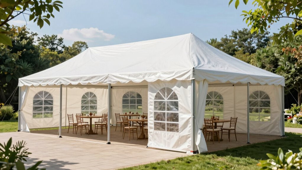 durable waterproof tent features