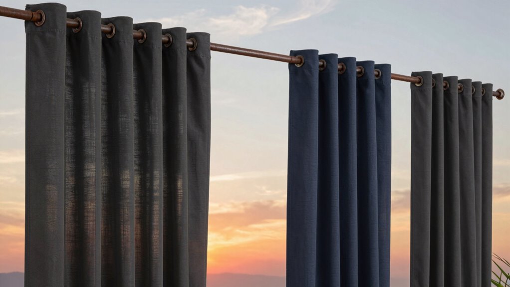 durable weatherproof curtain features