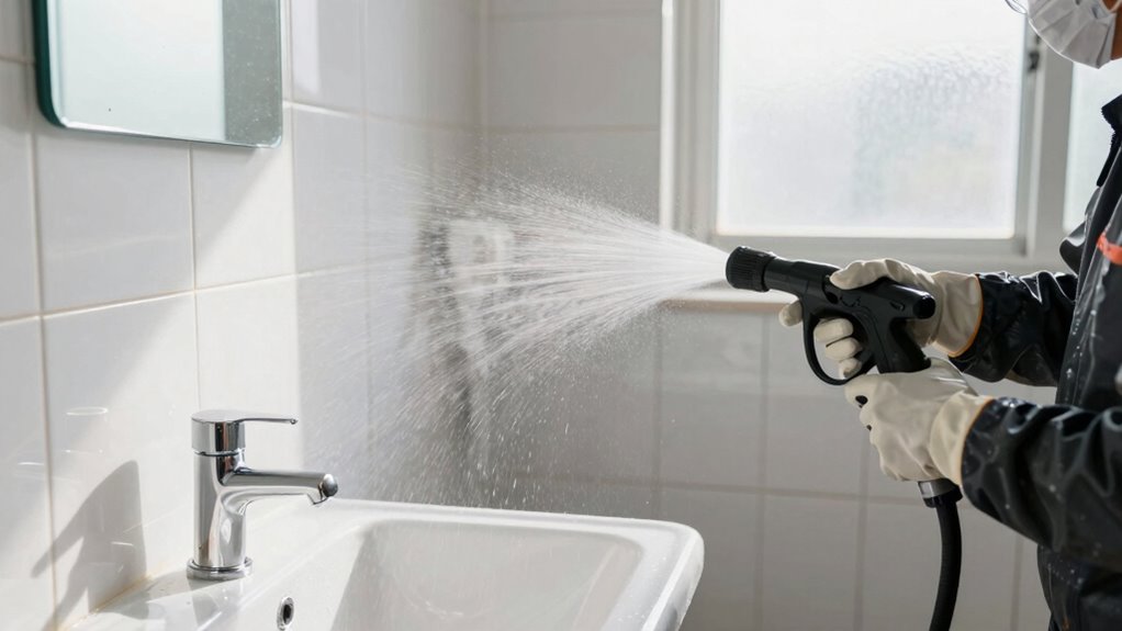 eco friendly restroom pressure cleaning