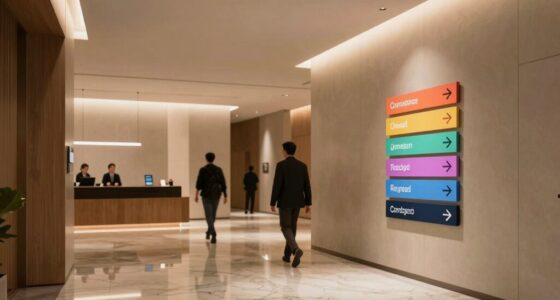 effective signage guides guests