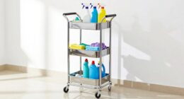 efficient cleaning cart design